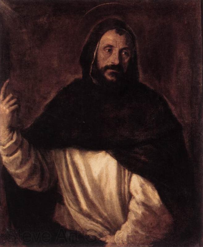 TIZIANO Vecellio St Dominic  st France oil painting art